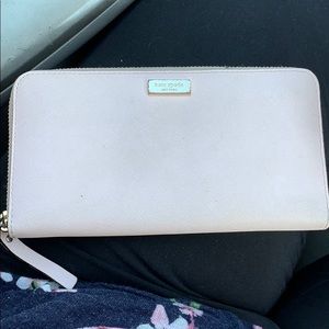Light pink Kate spade wallet